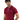 Playera Cuello Mao Slim Fit - Vino