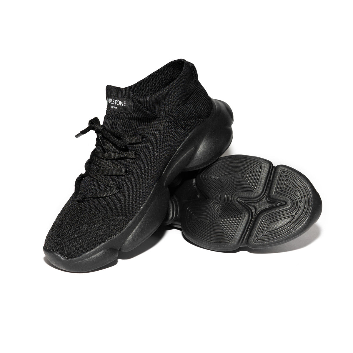 Tenis Para Hombre Casuales Holstone - Negro