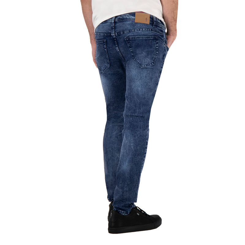 Jeans de Mezclilla Skinny Fit - Sisal