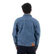 Chamarra de Mezclilla Premium - Light Blue Fire